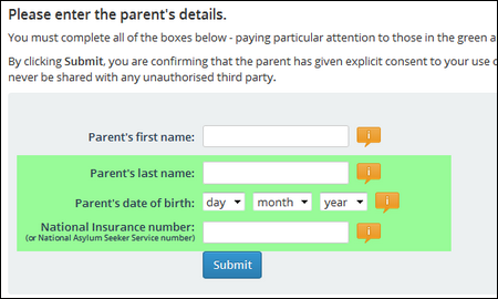 parent details